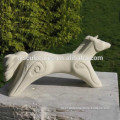 Vivid abstract stone running horse contemporary design abstract animal landscape art sculpture